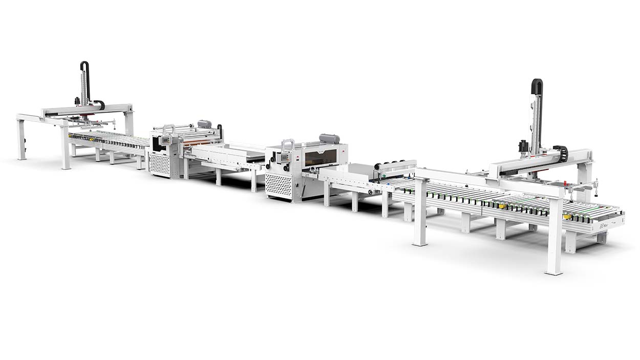 Automatic Flat Laminating Production Line